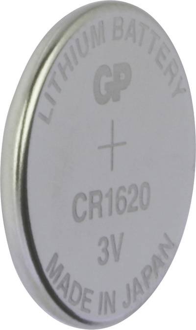 GP Knopfzelle CR 1620 3 V 1 St. Lithium GPCR1620