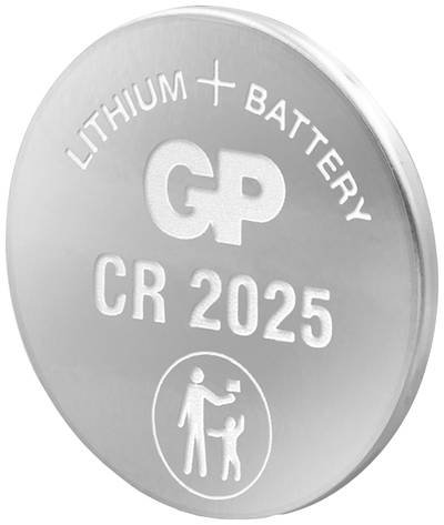 GP Knopfzelle CR 2025 3 V 1 St. 160 mAh Lithium GPCR2025STD714C1