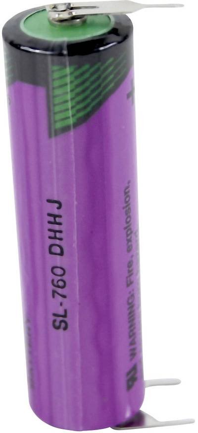 Tadiran Batteries SL 760 PT Spezial-Batterie Mignon (AA) U-Lötpins Lithium 3.6 V 2200 mAh 1 St.