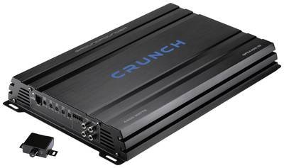 Crunch GPX4400.1D 1-Kanal Digital Endstufe 4400 W Lautstärke-/Bass-/Höhen-Regelung Passend für (Auto-Marke): Universal