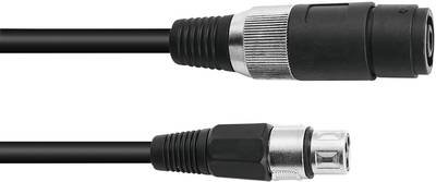 OMNITRONIC XLR Kabel 3pol 5m sw