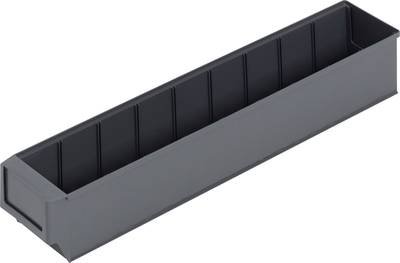 Alutec 66031 Sichtlagerkasten (L x B x H) 500 x 91 x 81 mm Dunkelgrau 1 St.