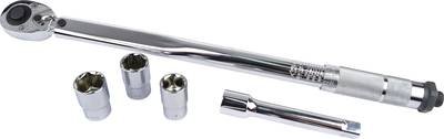 Brüder Mannesmann M18300 Drehmomentschlüssel-Set mit Umschaltknarre 1/2" (12.5 mm) 40 - 210 Nm