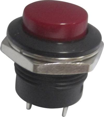 TRU COMPONENTS 1587736 TC-R13-507A-05RT Drucktaster 250 V/AC 3 A 1 x Aus/(Ein) tastend 1 St.
