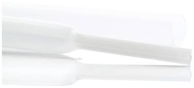 Hongshang 2272162591 Schrumpfschlauch mit Kleber Transparent 24 mm 8 mm Schrumpfrate:3:1 Meterware