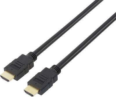 SpeaKa Professional HDMI Anschlusskabel HDMI-A Stecker, HDMI-A Stecker 15.00 m Schwarz SP-7870116 Audio Return Channel,
