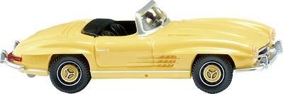 Wiking 083409 H0 PKW Modell Mercedes Benz 300 SL Roadster - gelb