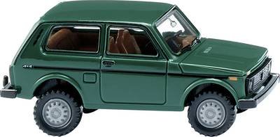 Wiking 020805 H0 PKW Modell Lada Niva - moosgrün