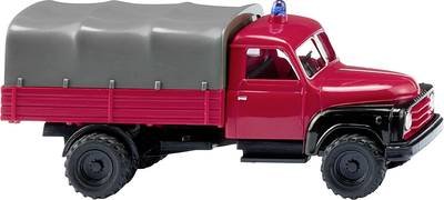Wiking 034505 H0 Einsatzfahrzeug Modell Hanomag Feuerwehr L 28 Pritschen-Lkw
