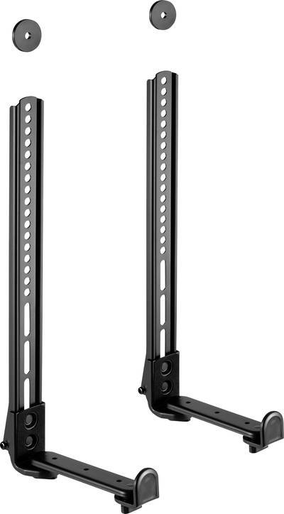 My Wall HZ 19 L Soundbar-Halterung Schwenkbar Schwarz 2 St.