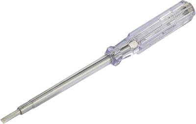 TOOLCRAFT Phasenprüfer Klingenbreite=4 mm Klingenlänge=100 mm Spannung (Bereich)=100 - 250 V/AC