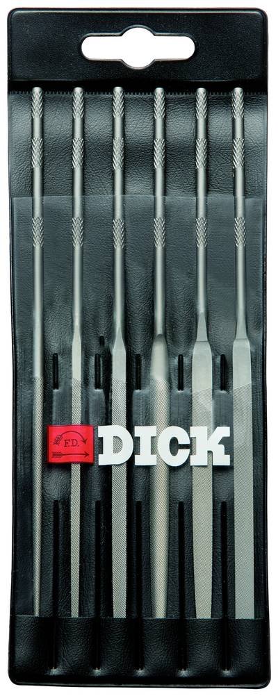Dick 21601420 Nadelfeilen-Satz 140, 6-tlg in Plastiktasche Länge 140 mm 1 Set