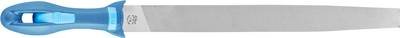 PFERD TOOLS 11216306 Werkstattfeile Flachspitz Hieb 1 inkl. Ergonomie-Feilenheft für grobe Zerspanung & Schruppen Länge