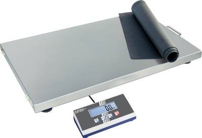 Kern EOS 300K100XL Plattformwaage Wägebereich (max.) 300 kg Ablesbarkeit 100 g über Steckernetzteil Silber