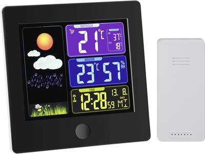 TFA Dostmann SUN 35.1133.01 Funk-Wetterstation Vorhersage für 12 bis 24 Stunden Anzahl Sensoren max. 1