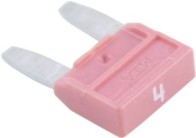 MTA Automotive 341.123 330.023 Mini Flachsicherung 4 A Rosa 1 St.