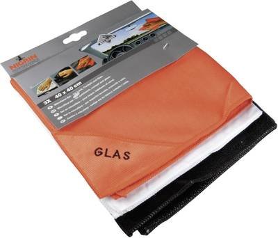 NIGRIN 71111 Microfasertuch 3 St. (L x B) 40 cm x 40 cm
