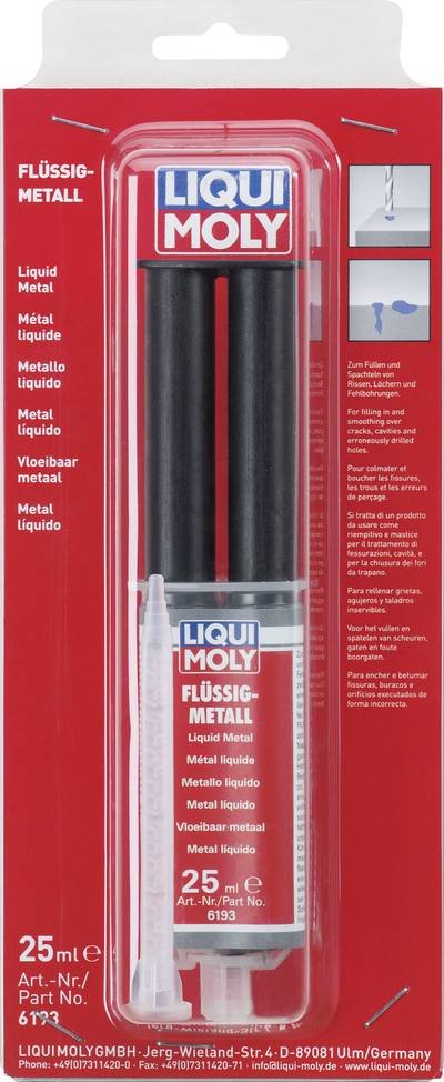 Liqui Moly Flüssigmetall Zwei-Komponentenkleber 6193 25 ml