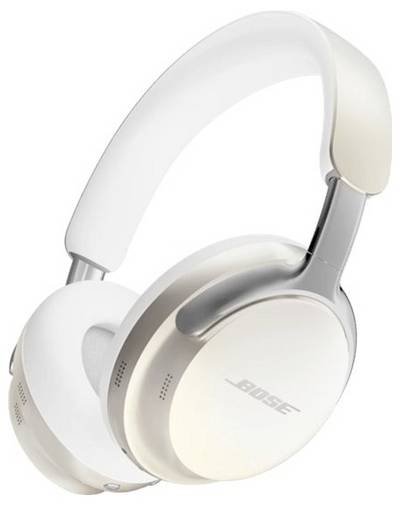 Bose QuietComfort Ultra Over Ear Kopfhörer Kabellos, kabelgebunden, Bluetooth® Stereo Beige, Weiß Noise Cancelling, Mikr