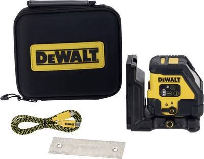 DEWALT DeWALT DCLE14201RB-XJ, 30 m, 3 mm/m, Rot, Bezugspegel, Gelb, IP65 Linienlaser Reichweite (max.): 30 m