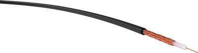 VER RG 58 C/U 50 Ohm Sp.100 Koaxialkabel Außen-Durchmesser: 4.95 mm RG Schwarz 100 m