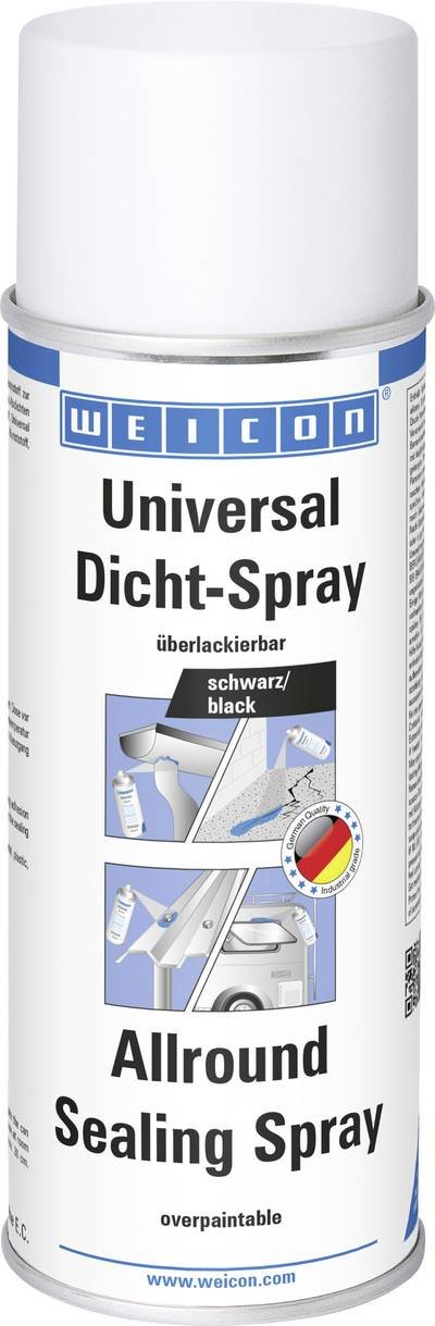 WEICON Dichtspray Herstellerfarbe Schwarz 10052245 400 ml