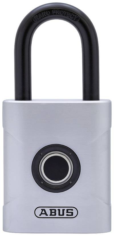 ABUS ABVS62581 Vorhängeschloss 50 mm Silber Fingerabdruckschloss