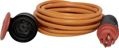 Brennenstuhl 1166762832 Strom Verlängerungskabel 16 A Schwarz, Rot, Orange 10 m AT-N07V3V3-F 5G 2,5 mm²