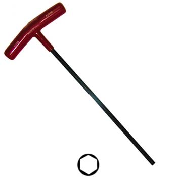 Llave hexagonal con mango en "t" - Rationalstock.es