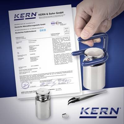 KERN® F1/F2 1 mg - 5 kg, DAkkS Kalibrierschein für konvent.