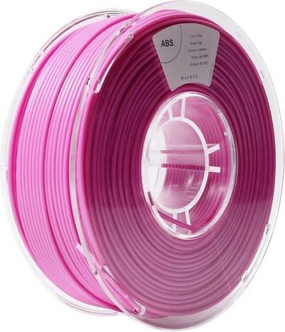 Maertz PMMA-1010-016 PMMA-1010-016 Filament ABS chemisch beständig 2.85 mm 1000 g Pink 1 St.