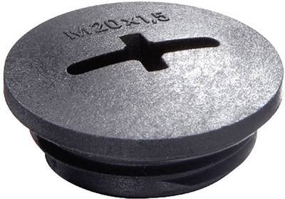 Wiska 10061830 EVSG M12 RAL 9005 Verschlussschraube M12 Polyamid Schwarz (RAL 9005) 1 St.