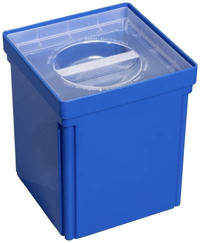 Allit EuroPlus Insert L 130/3 blau Box (B x H x T) 108 x 130 x 108 mm Anzahl Fächer: 1 Inhalt 1 St.