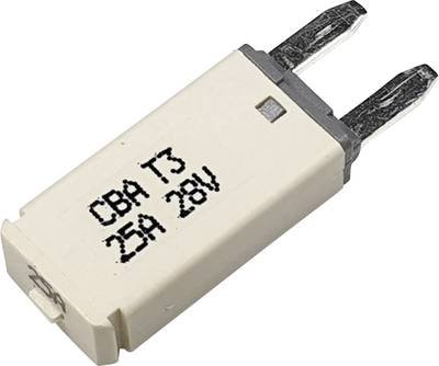 Hansor Circuit Breaker Mini, type 3. Manual Reset, 25A CBA3 Series 25A Sicherungsautomat Standard Flachsicherung 25 A We