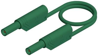Hirschmann Test & Measurement MLS WS 100/2,5 gn Sicherheits-Messleitung Lamellenstecker 4 mm Lamellenstecker 4 mm 1.00 m