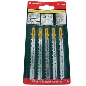 Juego de hojas de sierra de calar metabo ref. 623634000