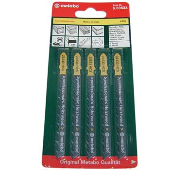 Juego de hojas de sierra de calar metabo ref. 623633000