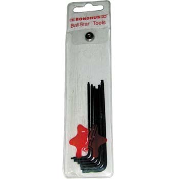 Juego de llaves acodadas torx® con punta-bola 6 piezas - Rationalstock.es