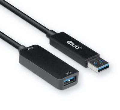 club3D USB-Kabel USB 3.2 Gen1 RJ45 5.00 m Schwarz CAC-1411