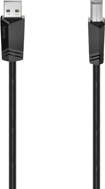 hama 00200604 USB-Kabel, USB 2.0, 480 Mbit/s, 5,00 m