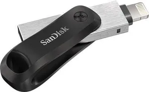 SanDisk iXpand™ Flash Drive Go USB-Zusatzspeicher Smartphone/Tablet Schwarz, Silber 256 GB USB-A (USB 3.2 Gen 1), Apple 