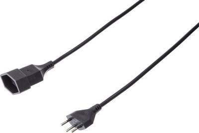 Max Hauri 130316 Strom Verlängerungskabel Schwarz 5.00 m