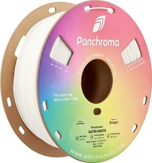 Polymaker CA05009 Panchroma™ Satin Filament PLA Satiniert, hohe Steifigkeit 1.75 mm 1000 g Weiß 1 St.