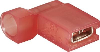 Vogt Verbindungstechnik 392308S Flachsteckhülse Steckbreite: 4.8 mm Steckdicke: 0.8 mm 90 ° Vollisoliert Rot 1 St.