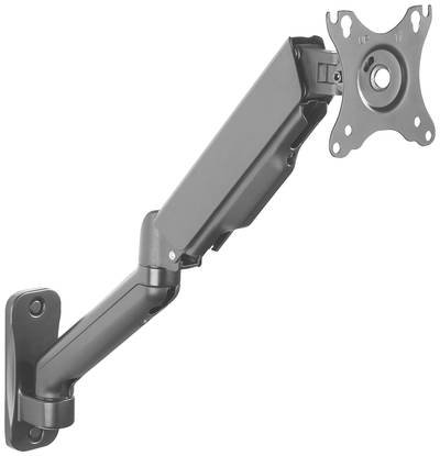 Digitus Monitor-Wandhalterung DA-90425 1 Display(s) 38,1 cm (15") - 81,3 cm (32") Schwarz Ausziehbar, Drehbar, Höhenvers