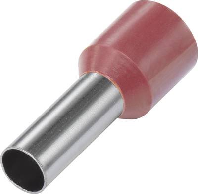 Vogt Verbindungstechnik 460408 Aderendhülse 1.5 mm² Teilisoliert Rot 100 St.