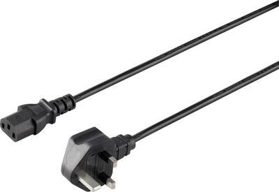 Sygonix SY-5042738 Kaltgeräte Anschlusskabel Schwarz 2.00 m