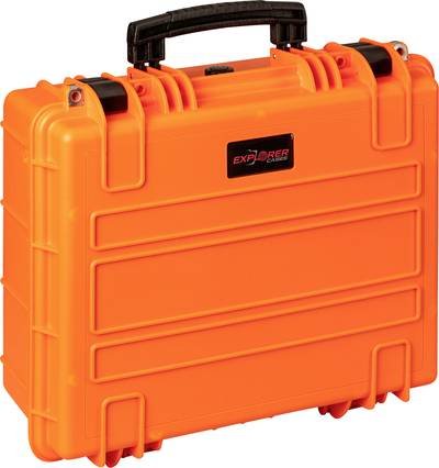 Explorer Cases Outdoor Koffer 4419HL.O orange with pick & pluck foam (B x H x T) 45 x 35 x 19 cm Orange 4419HL.O