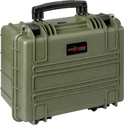 Explorer Cases Outdoor Koffer 3823HL.G E green empty (B x H x T) 38 x 27 x 23 cm Olivgrün 3823HL.G E