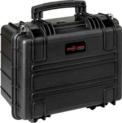 Explorer Cases Outdoor Koffer 3823HL.B E black empty (B x H x T) 38 x 27 x 23 cm Schwarz 3823HL.B E